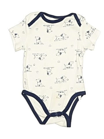Little Me Short Sleeve Onesie (view 1)
