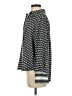Vince Camuto 100% Polyester Print Black Gray Long Sleeve Blouse Size XS - photo 5
