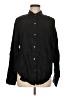 Olivaceous Solid Black Long Sleeve Button-Down Shirt Size M - photo 1