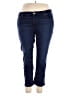 Levi's Solid Blue Jeans Size 18 - photo 1