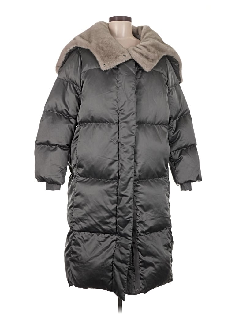 Pre-owned Banana Republic Coat In Gray
