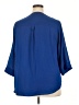 Torrid 100% Polyester Blue 3/4 Sleeve T-Shirt Size 2X Plus (2) - photo 2