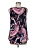 Acting Pro Blue Sleeveless Blouse Size M - photo 2