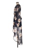 Lily Rose 100% Polyester Floral Blue Cocktail Dress Size M - photo 5