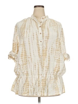 Michael Michael Kors 3/4 Sleeve Button Down Shirt
