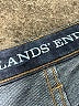 Lands' End Chevron-herringbone Blue Jeans Size 8 - photo 7