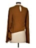 Milly Brown Long Sleeve Top Size S (estimated) - photo 2