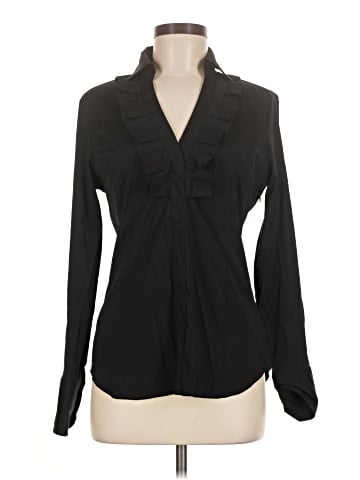 Express Design Studio Long Sleeve Blouse (view 1)