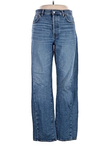 Madewell The Pieced Barrel-Leg Full-Length Jean (view 1)