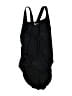 Nike Graphic Black One Piece Swimsuit Size 8 - photo 1
