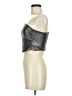 Gaze Silver Sleeveless Top Size M - photo 5
