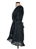 Aqua 100% Polyester Animal Print Blue Cocktail Dress Size S - photo 5
