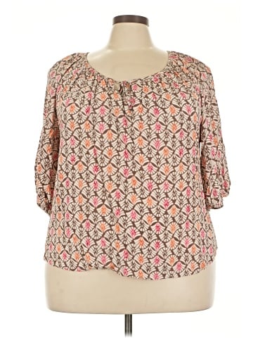 Rose & Thyme 3/4 Sleeve Blouse (view 1)