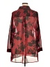 Torrid 100% Polyester Burgundy 3/4 Sleeve Blouse Size 1X (1) - photo 2