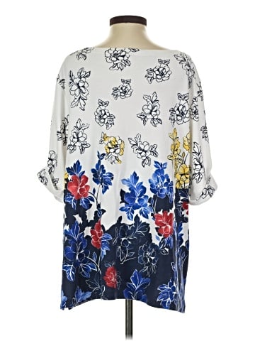 Karen Scott 3/4 Sleeve Blouse (view 2)