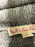 It's Our Time 100% Acrylic Color Block Gray Turtleneck Sweater Size L - photo 7