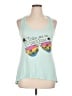 Joyce Leslie Teal Tank Top Size XL (estimated) - photo 1