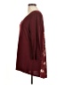 Le Lis Burgundy Pullover Sweater Size M - photo 5