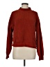 Hollister Solid Red Turtleneck Sweater Size M - photo 1