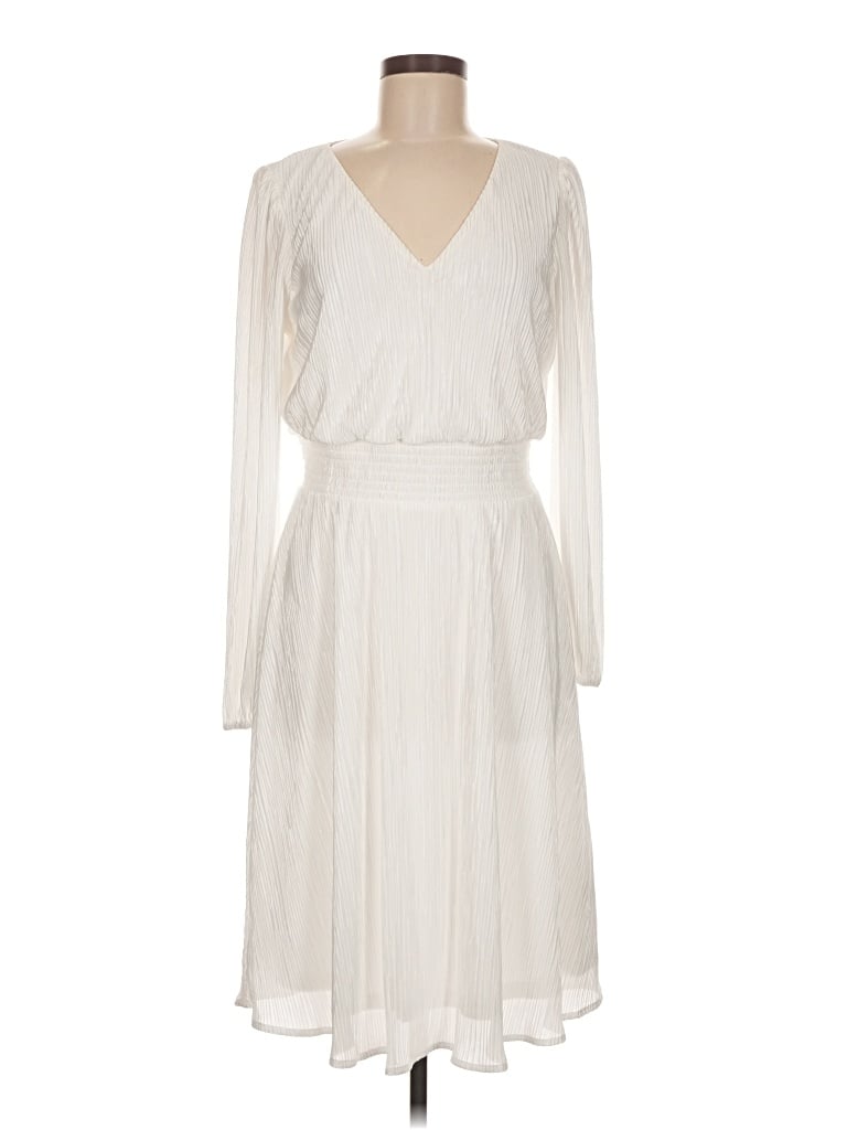 Pre-owned Kensie Cocktail Dress In Ivory