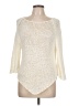 Parabeau Ivory Pullover Sweater Size L - photo 1