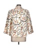 Sag Harbor Print Ivory Jacket Size L - photo 1