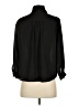 Banana Republic 100% Polyester Black Long Sleeve Blouse Size S - photo 2