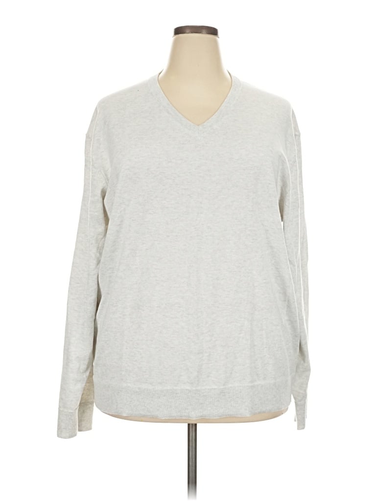 Pre-owned Old Navy Pullover Sweater In Silver
