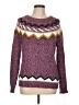 Old Navy Chevron-herringbone Burgundy Pullover Sweater Size L - photo 1