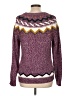 Old Navy Chevron-herringbone Burgundy Pullover Sweater Size L - photo 2