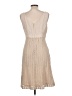 Nine West Chevron-herringbone Tan Cocktail Dress Size 10 - photo 2