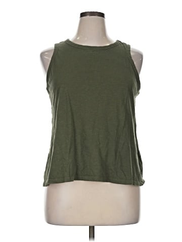 a.n.a. A New Approach Sleeveless T-Shirt (view 1)