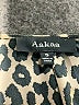 AaKaa 100% Polyester Animal Print Brown Romper Size S - photo 4