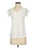 Ideology White Short Sleeve Top Size S - photo 1