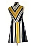 Zara Basic Stripes Yellow Ivory Casual Dress Size XS - photo 2