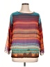 Peck & Peck 100% Polyester Orange 3/4 Sleeve Blouse Size XL - photo 1