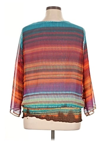 Peck & Peck 3/4 Sleeve Blouse (view 2)