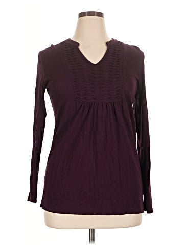 Merona Long Sleeve Blouse (view 1)