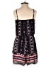 Ultra Pink 100% Rayon Paisley Black Romper Size M - photo 2