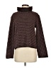 Clover Canyon Houndstooth Brown Turtleneck Sweater Size S - photo 1