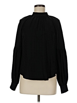 Veronica Beard Long Sleeve Silk Top