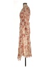MNG 100% Polyester Paisley Tan Cocktail Dress Size 6 - photo 5