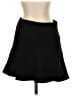 Zara Solid Black Casual Skirt Size S - photo 1