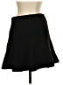 Zara Solid Black Casual Skirt Size S - photo 2