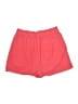 Monrow Solid Red Shorts Size L - photo 2