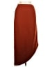 STAUD 100% Wool Solid Orange Wool Skirt Size M - photo 1