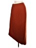 STAUD 100% Wool Solid Orange Wool Skirt Size M - photo 2