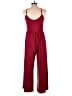 Unbranded Solid Burgundy Red Jumpsuit Size M (estimated) - photo 2
