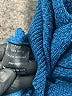 YMI 100% Cotton Blue Turtleneck Sweater Size M - photo 8