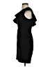 H&M Solid Black Cocktail Dress Size 6 - photo 5